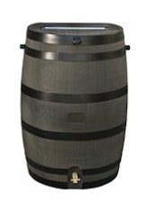 RTS Home Accents 50-Gallon Rain Water Collection Barrel